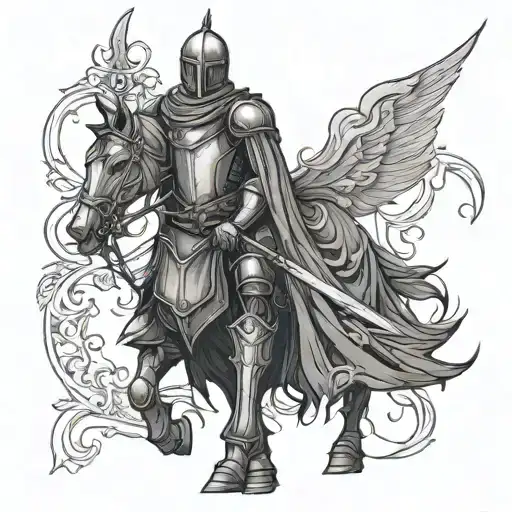 Dark Fantasy Medival Knight