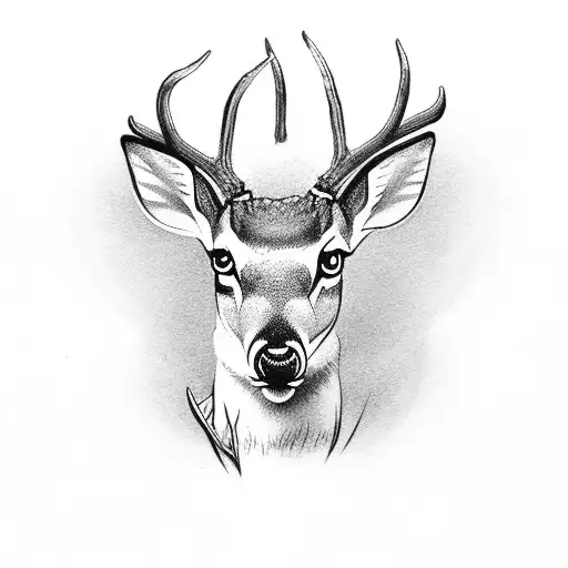 Deer With No Antlers Barking