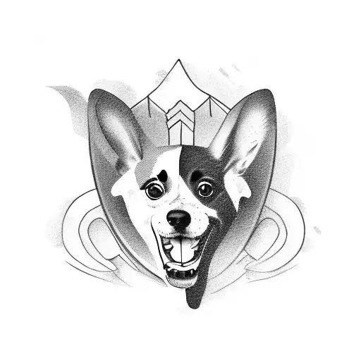 A Dog Playing A Guitar