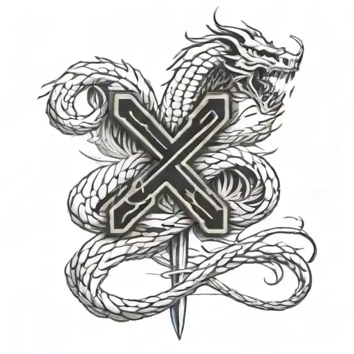For A Tattoo Symbol On Th This Latter's Snk