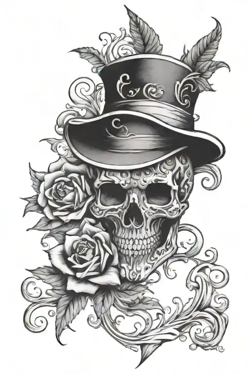 Omerta Tattoo Design Featuring