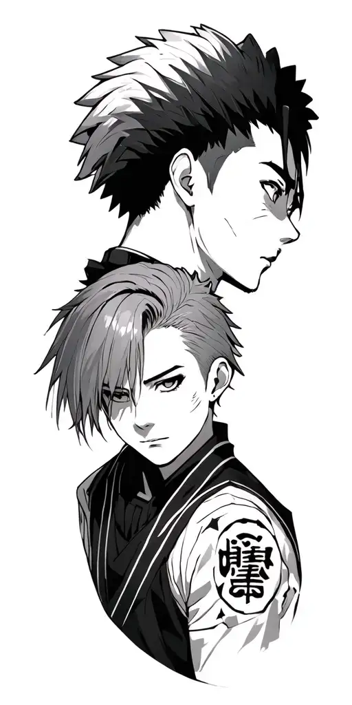 Shikamaru Nara And Armin Arlert