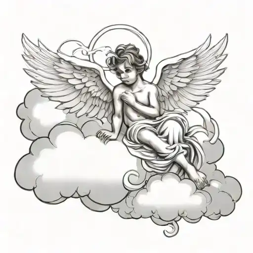Angel On The Cloud