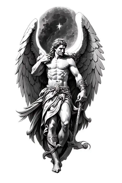 St Michael The Archangel Michael Fighting