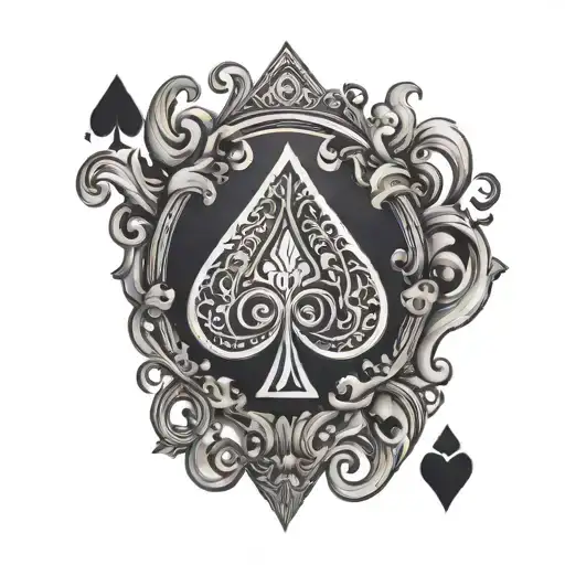 Queen Of Spades Symbol