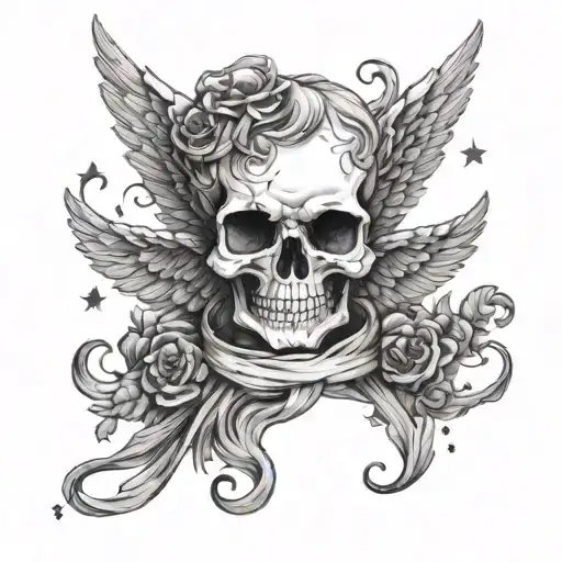 Skull Angel Child Stars Name Xian