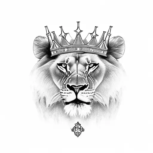 Lioness With A Crown