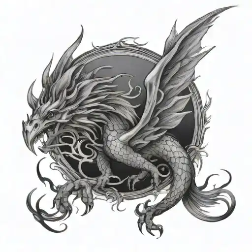 Phoenix Killing Dragon