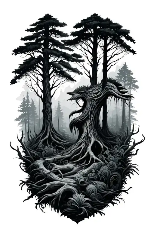 Bio Mechanical Forest