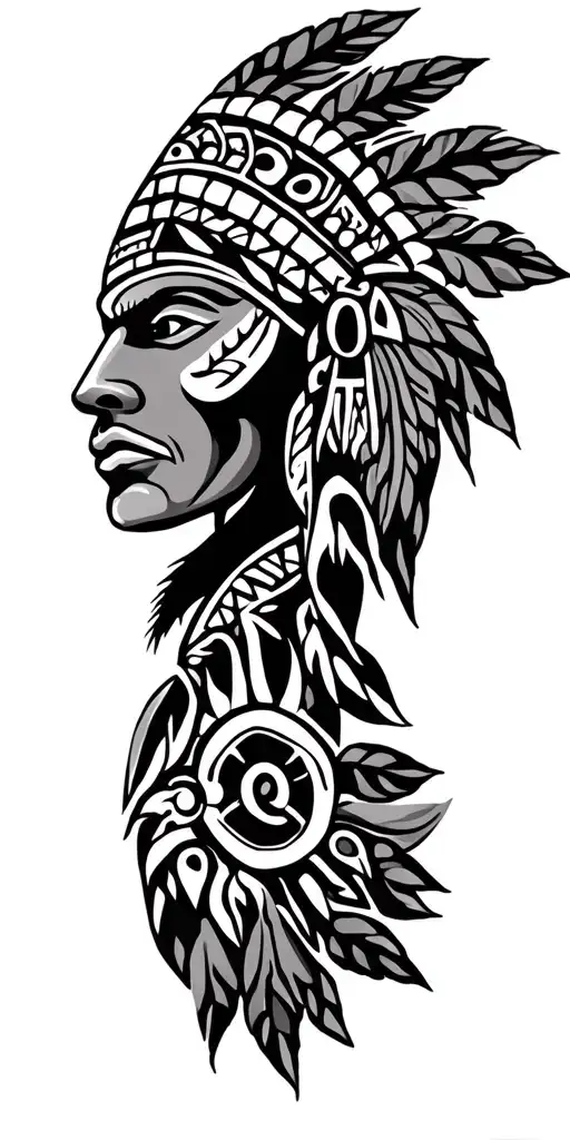 Taino Indian Tribal Patterns