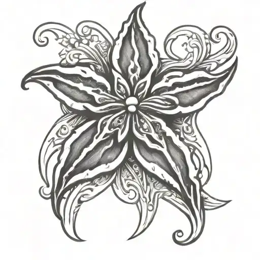Star Anise With Letter A