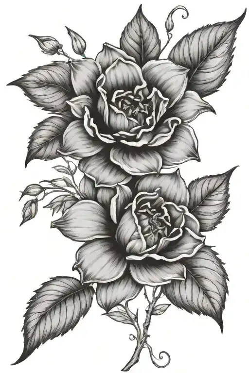 October And December Birth Flower