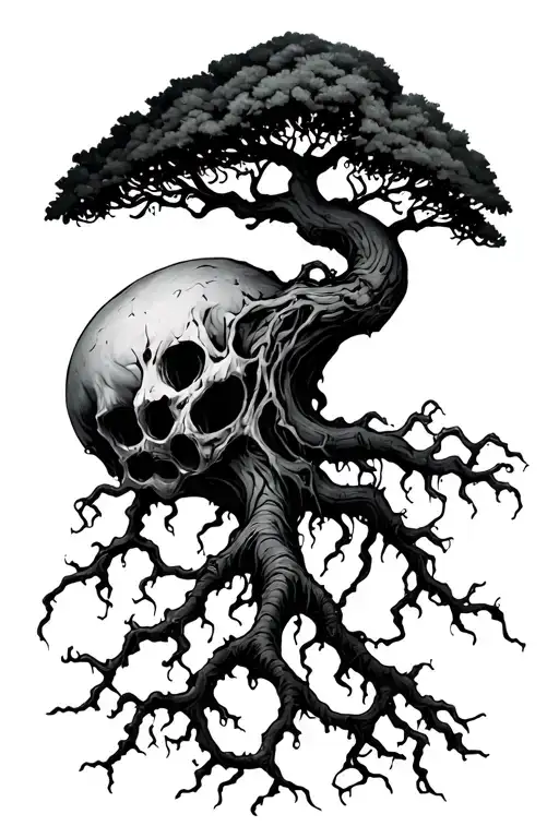 Poison Tree With Long Roots