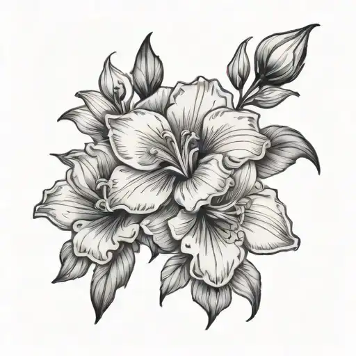 Violet Rose Iris Lily Daisy Sweet William Flower Blooming