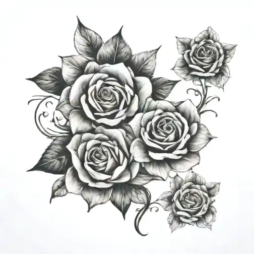 Matching Family Tattoo Memorial For Sister