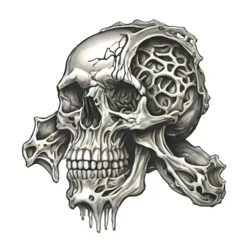 Anatomy Vertebrae With Water