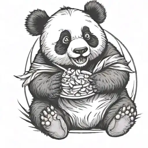 Eating Panda