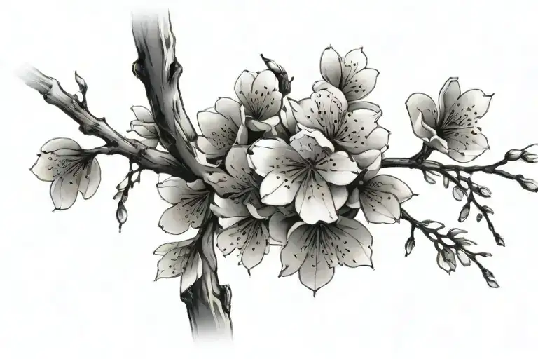 Sakura Tree Branch