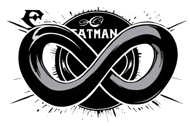Infinity Symbol With Name Fatman
