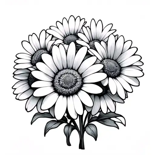 Mini Bouquet Of Daisies