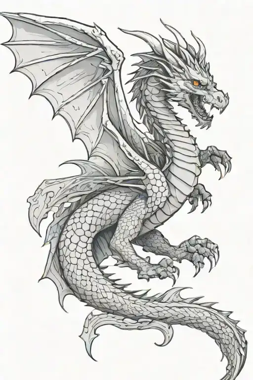 Dragon With Wings