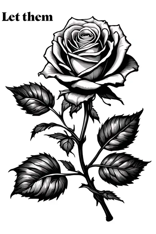 Rose That Says Let Them