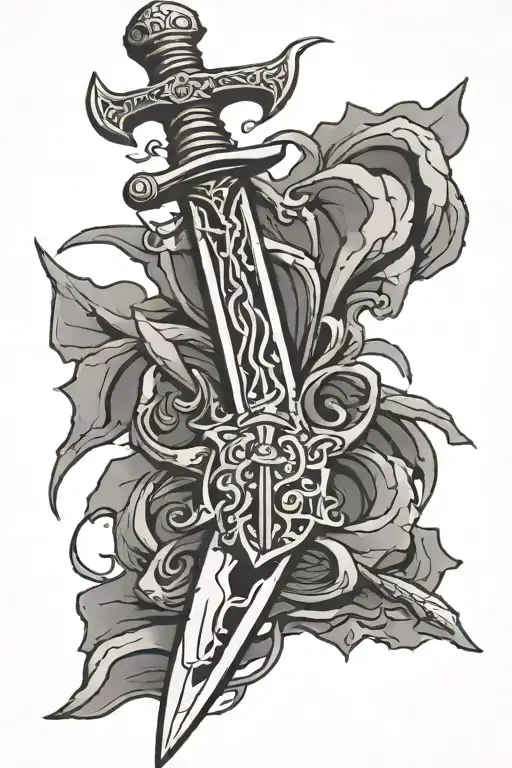 Sword Stuck In Stone