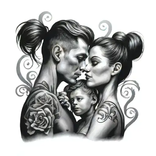 Husband Wife Daughter