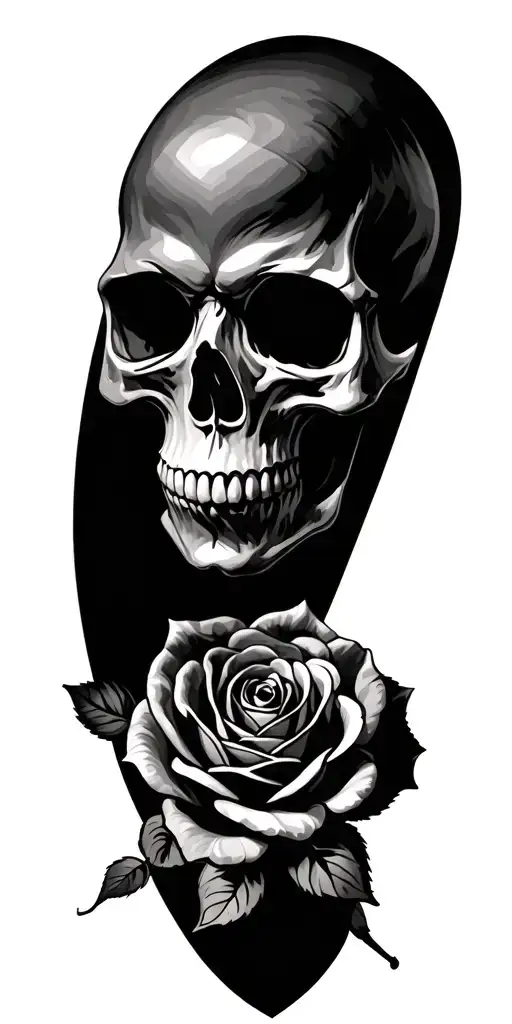 Skull And Roses