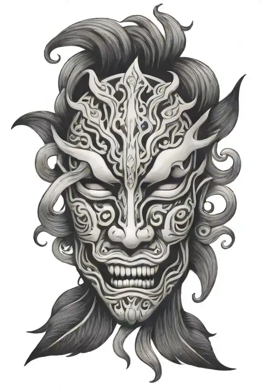 Nyau Mask Water Spirits