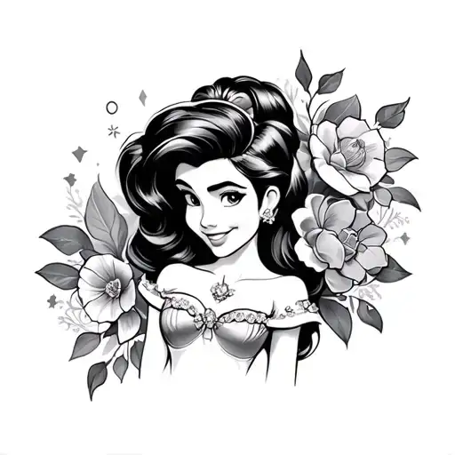 Disney Sleeve Tattoo Design