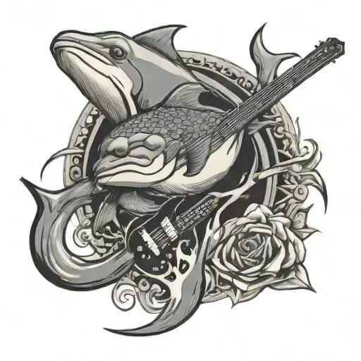 Dolphin Catfish Guitar