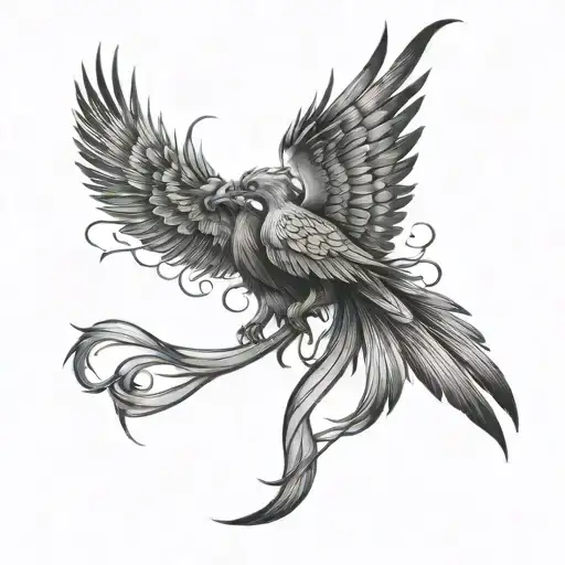 Pheonix And Gemini Intertwined