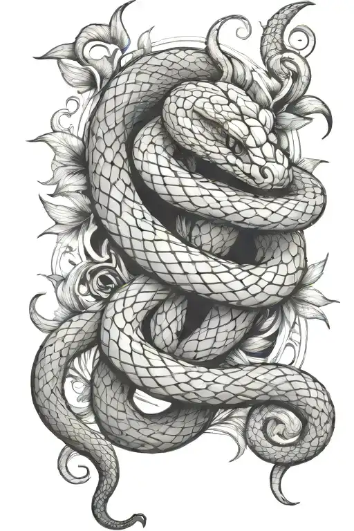 Snake Inner Forearm
