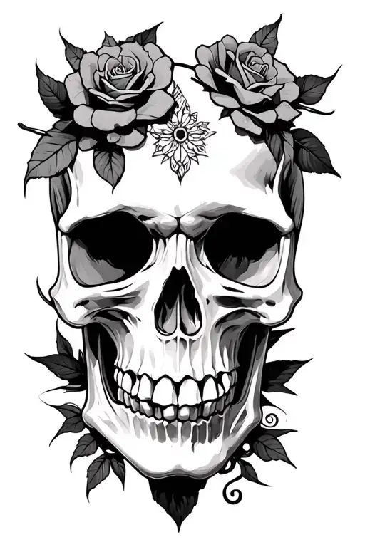 Skull Adorned