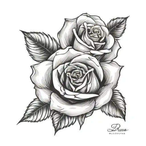 Rose With Four Dates