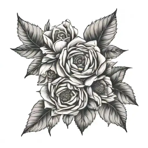 Sunflower Roses Magnolia Flowers