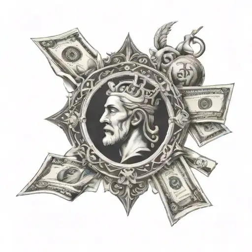 Money And God Symbols