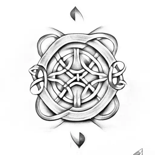 Celtic Knot Dagger