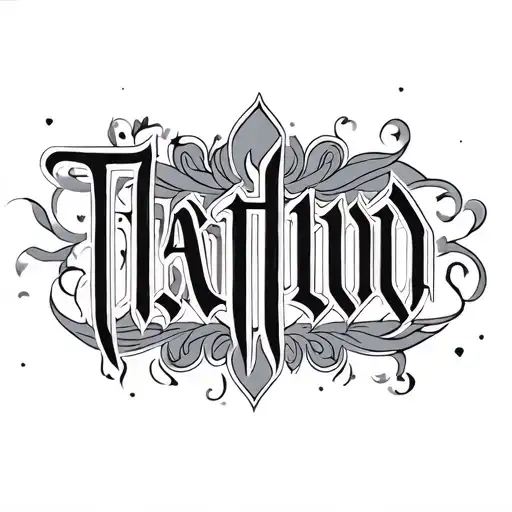 Two Word Ambigram Generator