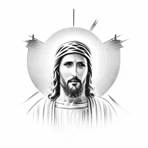 Jesus Christ Traveling The Via Delarosa