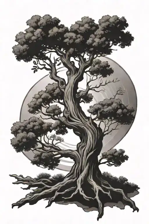 Rowen Tree Into Adoption Symbol