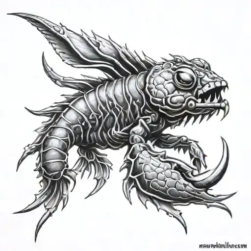 Bull Fish Scorpion Combination