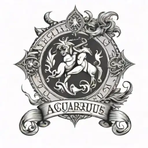 Aquarius And Sagitarius Sign Combined