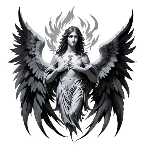 Seraphim Angel Symmetrical