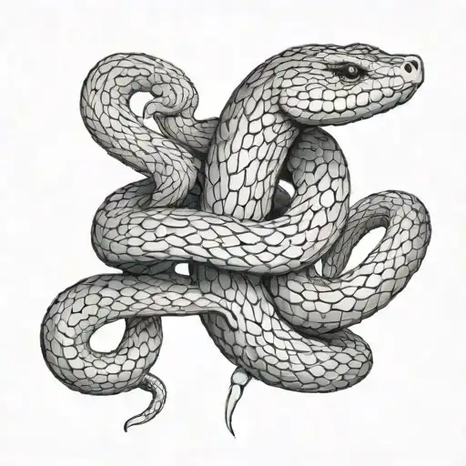 Snake Around The Knee