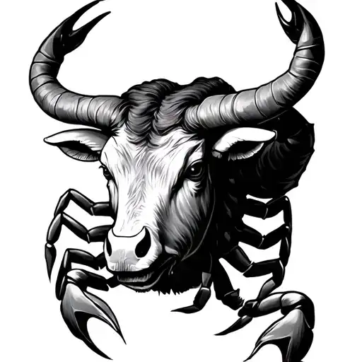 Taurus With Scorpion Zodiac Sign