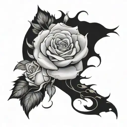 Roses And Dragon
