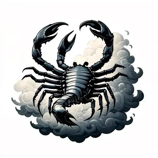 Scorpio Zodiac Sign Clouds