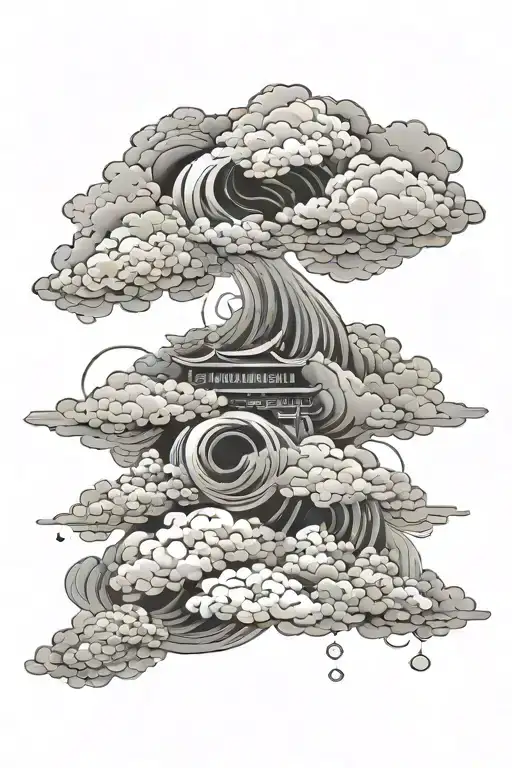 Black Clouds Japanese